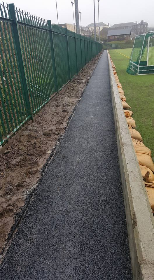 finished footpath